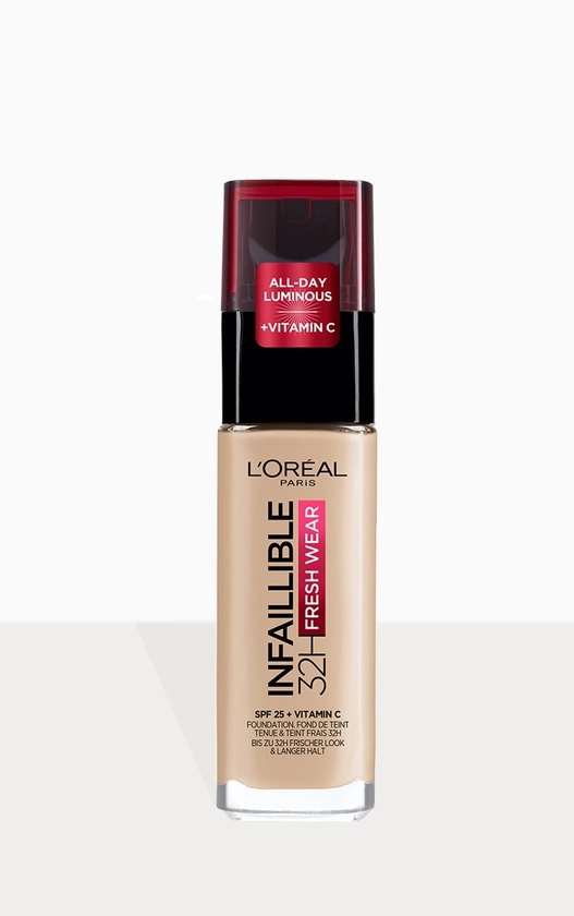 L'Oreal Paris Infallible 32H Fresh Wear Foundation 130 Beige Vitamin C