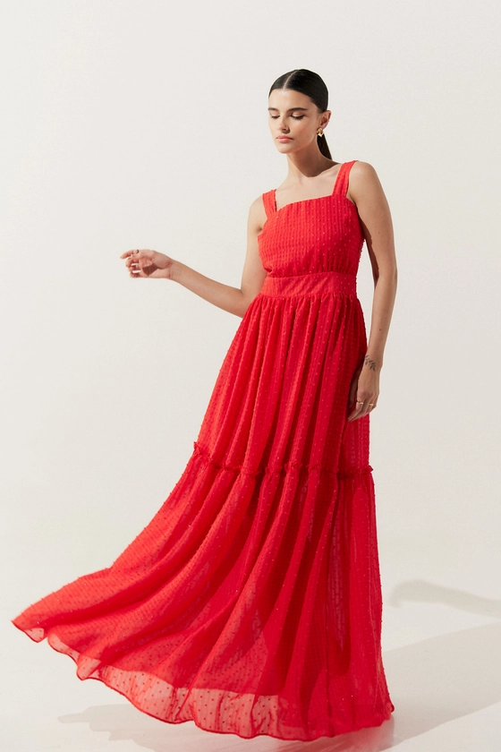 Vestido Leila Vermelho | Vogabox