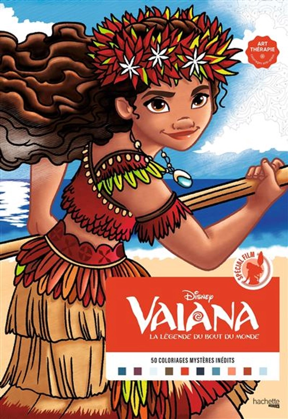 Vaiana - : Coloriages mystères Disney - Spécial Film : Vaiana