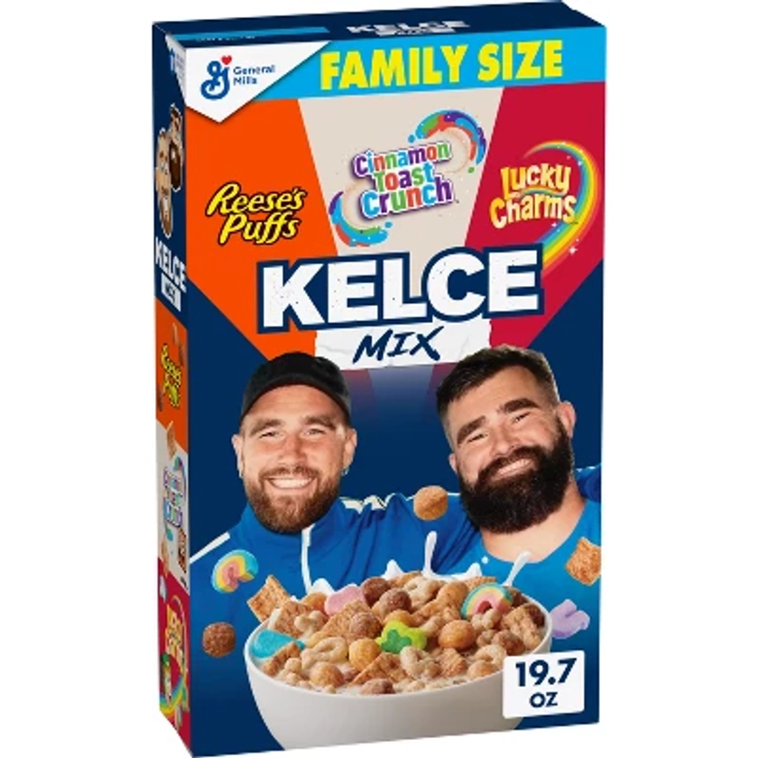 General Mills Kelce Mix Family Size Cereal - 19.7oz