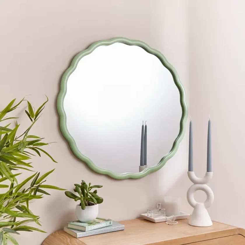 Wiggle Round Wall Mirror