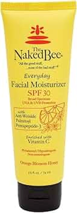 THE Naked BEE - 2.5 Oz Vitamin C Facial Moisturizer SPF 30 -Orange Blossom