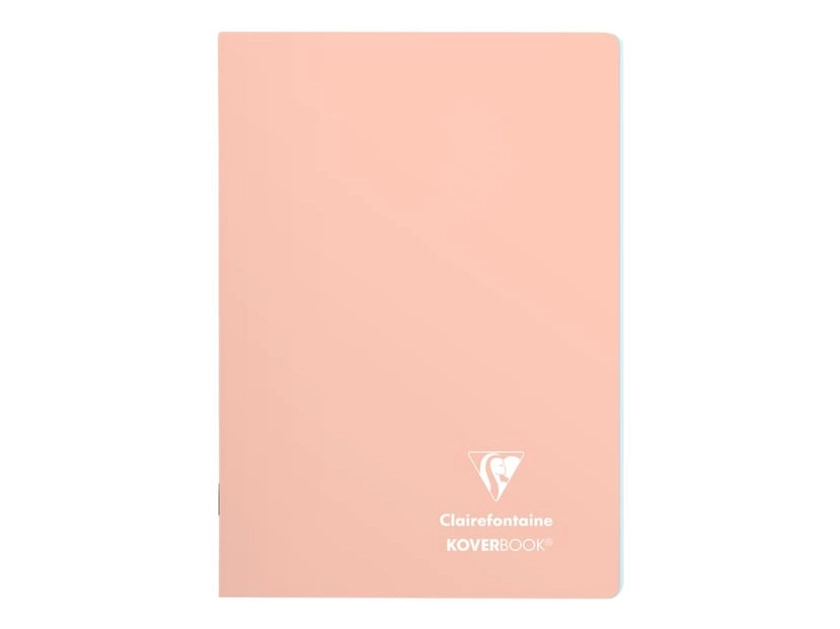 Cahier de notes - Format A5 - Koverbook pastel Blush - Clairefontaine - 48 feuilles - Corail