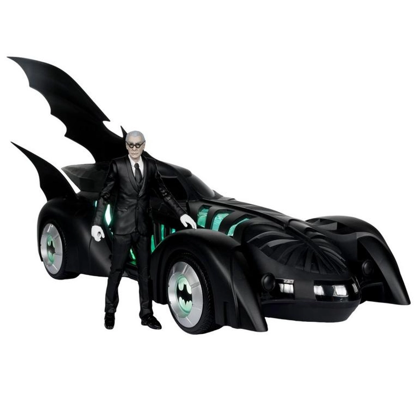 McFarlane Toys DC Multiverse Vehicles Batman Forever Batmobile and Alfred Figure Set | GameStop