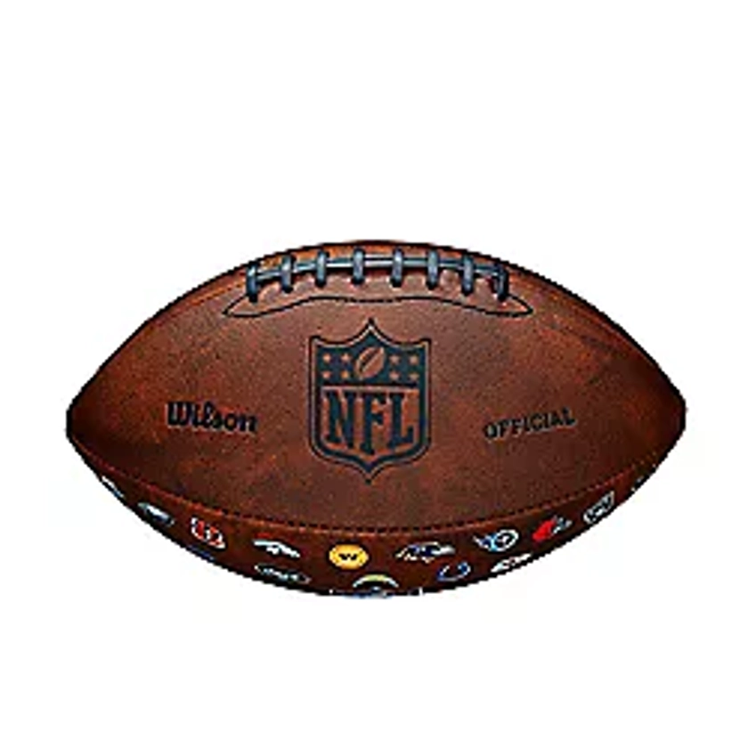 Ballon de foot américain NFL OFF THROWBACK 32 TEAM LOGOWILSON