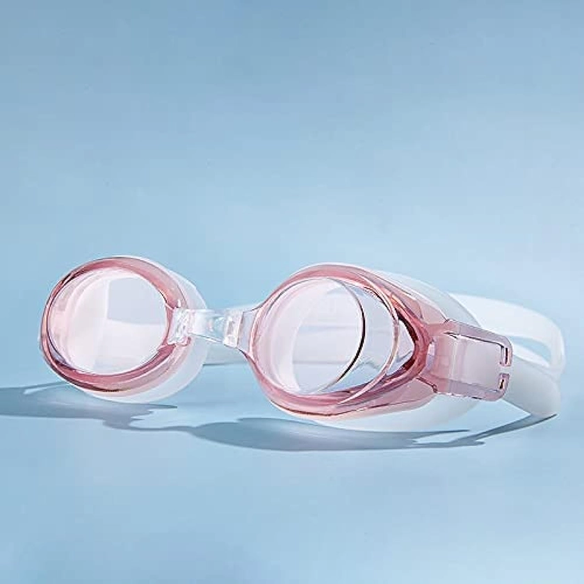 UU19EE Swimming Goggles for Men Women Anti-Fog UV Protection Mirrored Adult Swim Goggles No Leak Swimming Glasses(Coffee Pink) : Amazon.co.uk: Sports & Outdoors