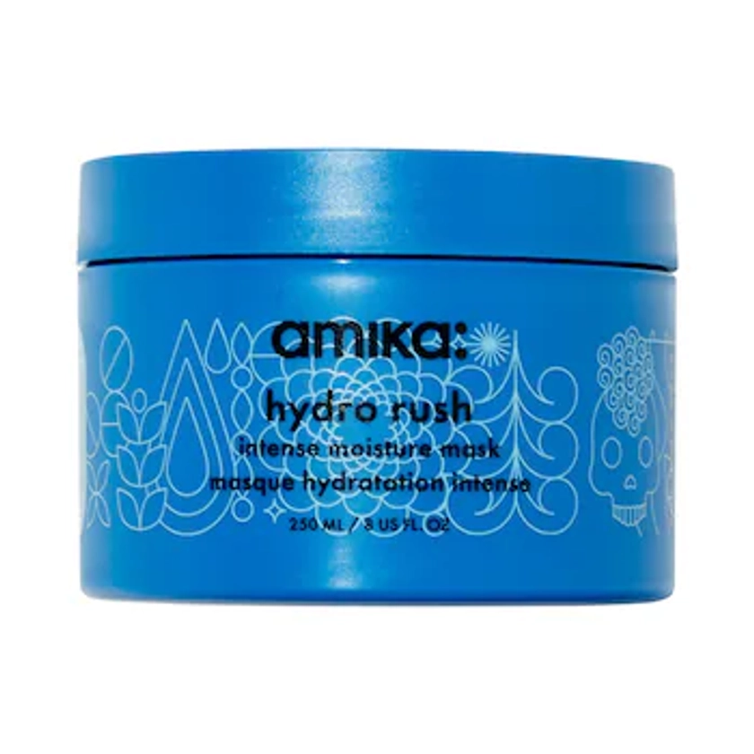 Hydro Rush Intense Moisture Hair Mask with Hyaluronic Acid - amika | Sephora