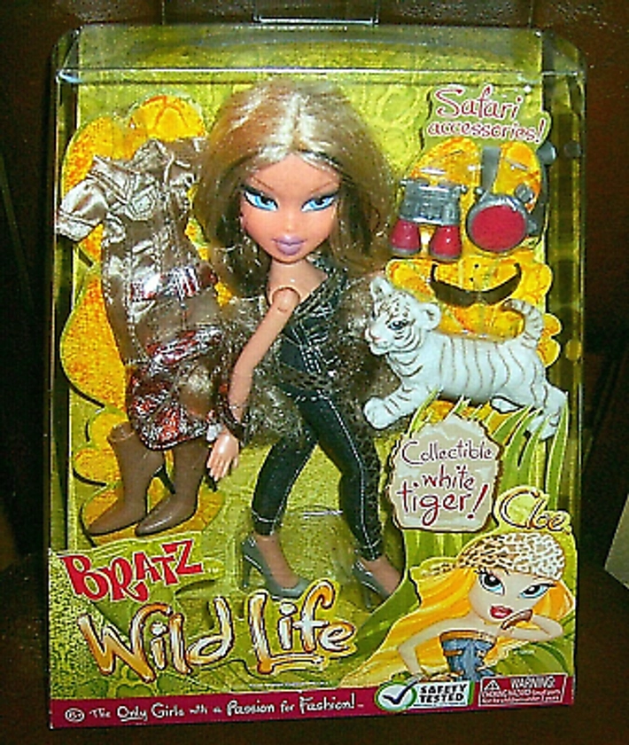 Bratz Wild Life - Cloe - Doll & Safari Accessories by MGA Entertainment NRFB