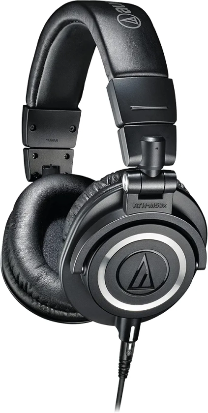 Audio-Technica Ath-M50X Wired Over Ear Headphones Without Mic (Black) : Amazon.in: Electronics