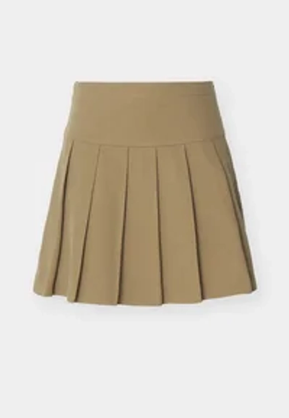 Vero Moda VMBAYA SHORT SKIRT - Jupe trapèze - shitake/marron - ZALANDO.FR