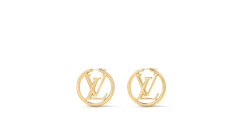 Products by Louis Vuitton: Louise Hoop GM Earrings
