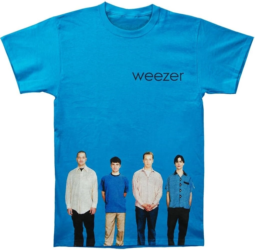Weezer Men's Blue Album T-Shirt | Officially Licensed Merchandise