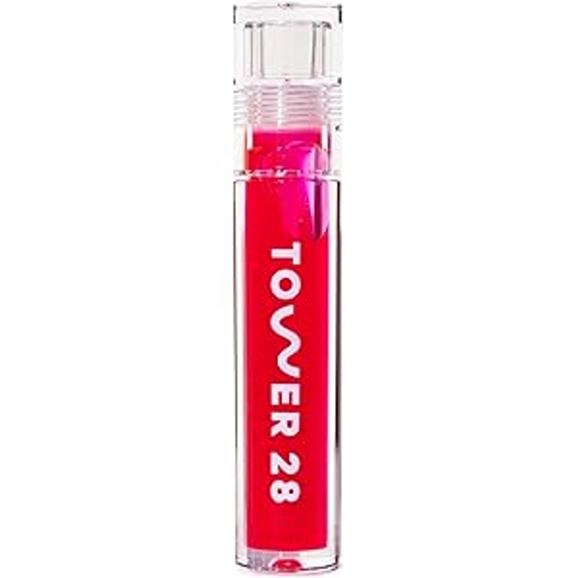 Tower 28 MakeWaves Mascara - Volumizing and Lash Lengthening Mascara - No Clumping or Flaking - Water-Resistant and Vegan Mascara for Sensitive Eyes – Jet Black