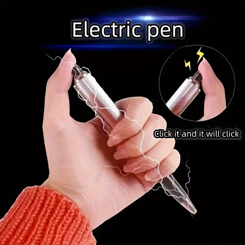 Electric Prank Pen Lightweight Joke Toy - Temu United 