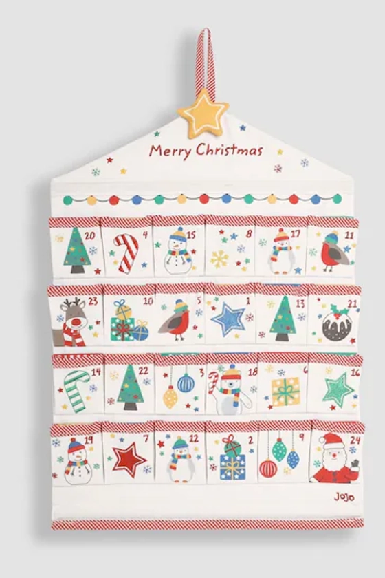 Buy JoJo Maman Bébé Fabric Hanging Advent Calendar from the Next UK online shop