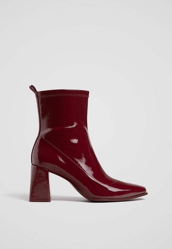 Bottines à talon élastiquées - Bottes et bottines femme | Stradivarius France