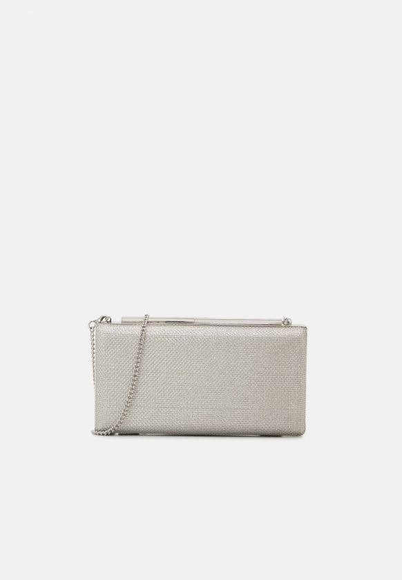 PARFOIS BOX ENFIN - Clutch - silver-coloured - Zalando