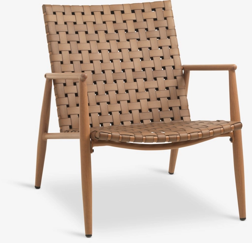 Lounge chair EDDERUP natural | JYSK