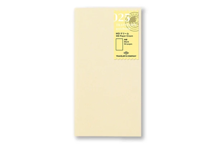 Traveler's Notebook - 025. MD Paper Cream Refill