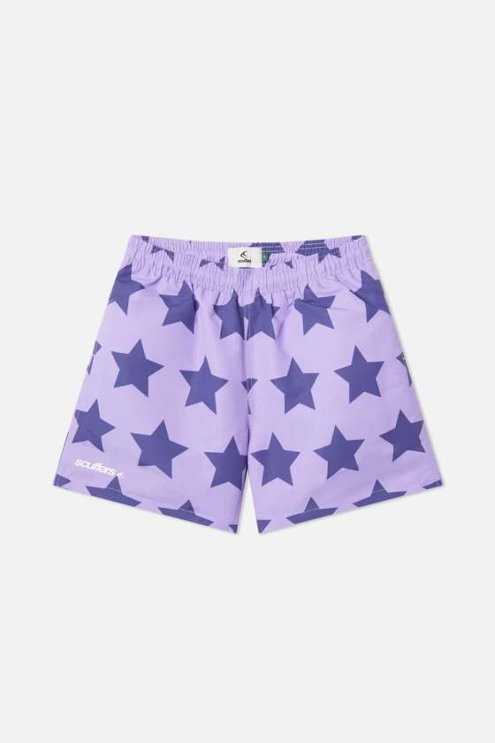 Stars Purple Swimwear