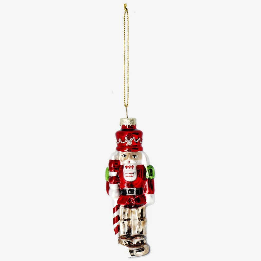 Christmas bauble - Red tin soldier