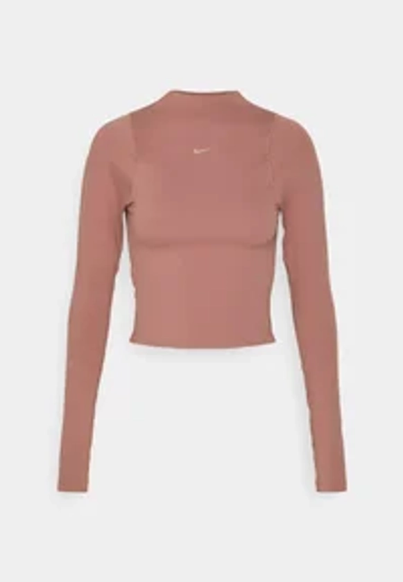 Nike Performance Long sleeved top - smokey mauve/mauve - Zalando.co.uk