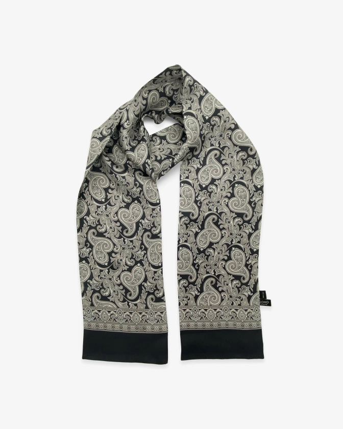 Men&#39;s Silk Paisley Scarf - The Jaspar