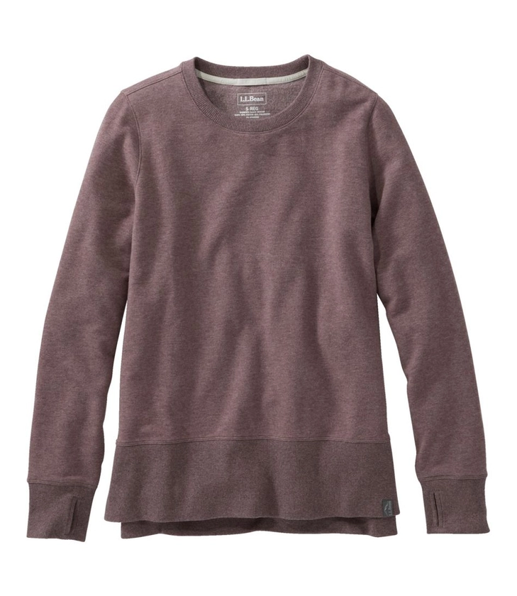 Women's L.L.Bean Cozy Sweatshirt, Split-Hem | Sweatshirts at L.L.Bean