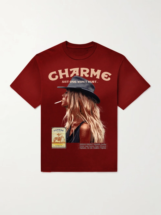 Charme Blues Vintage Ad Tee