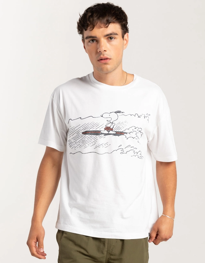 RSQ x Peanuts Surfing Mens Tee - WHITE | Tillys