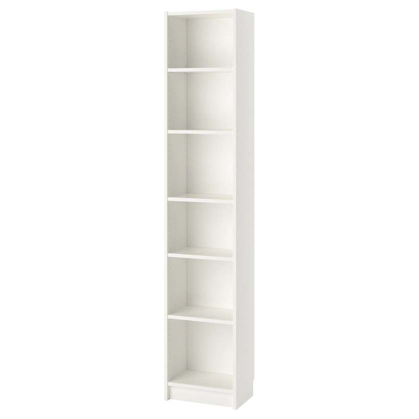 BILLY Bibliothèque, blanc, 40x28x202 cm - IKEA