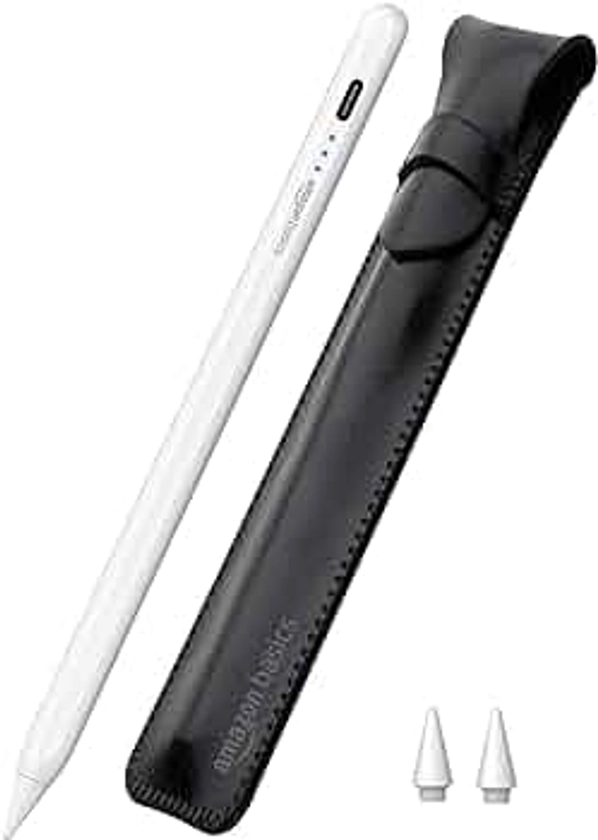 Amazon.in: Buy Amazon Basics Upgraded 2nd Gen Stylus Pen for iPad | ONLY for iPad (iPad 6/7/8/9/10, iPad Pro 11", iPad Pro 12.9" (3rd/4th/5th/6th), iPad Mini 6th/5th Gen, and iPad Air 3rd/4th/5th Gen) | White Online at Low Prices in India | amazon basics Reviews & Ratings