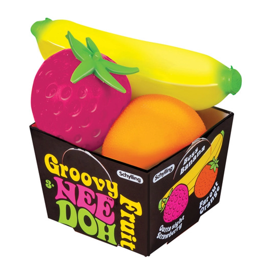 The Groovy Glob: Nee Doh - Groovy Fruits Fidget Toy (Styles Vary) | The Entertainer