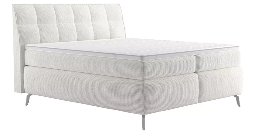 Boxspringbett Emily Creme ca. 180x200cm online kaufen ➤ mömax