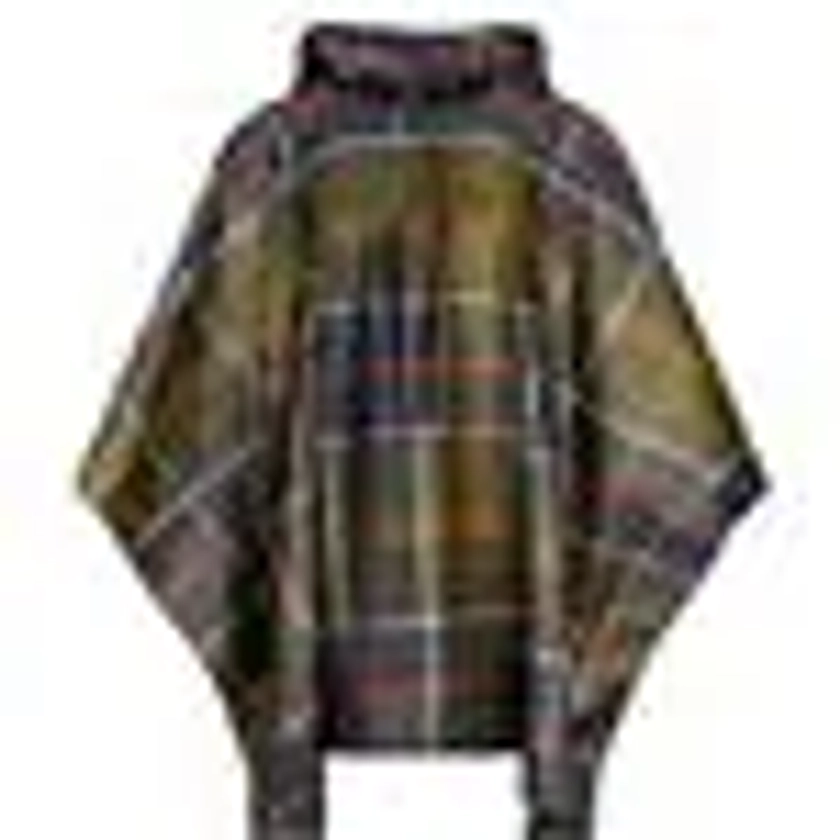 Barbour Tartan Showerproof Poncho