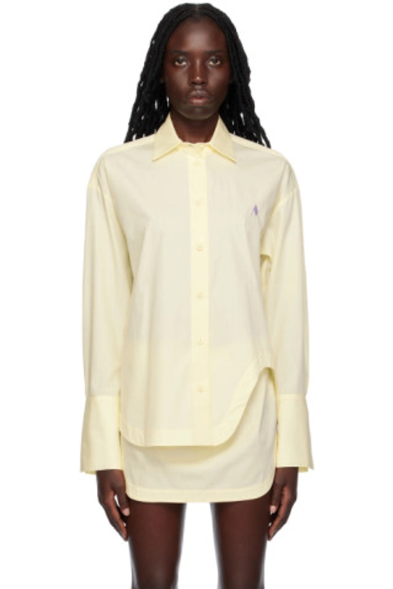 The Attico - Yellow Eliza Shirt