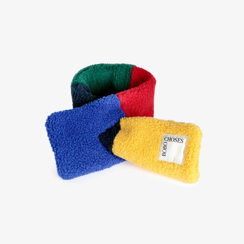 Foulard molletonné - Colorblock