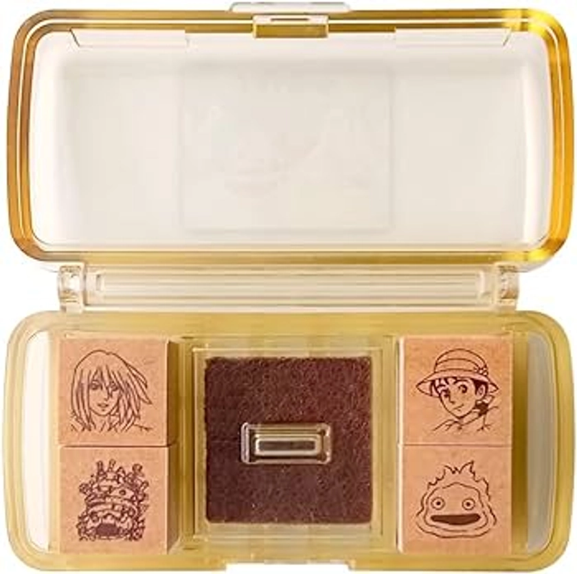 Beverly Ghibli Howl's Moving Castle Stamp Hanko Mini Stamp SGM-018