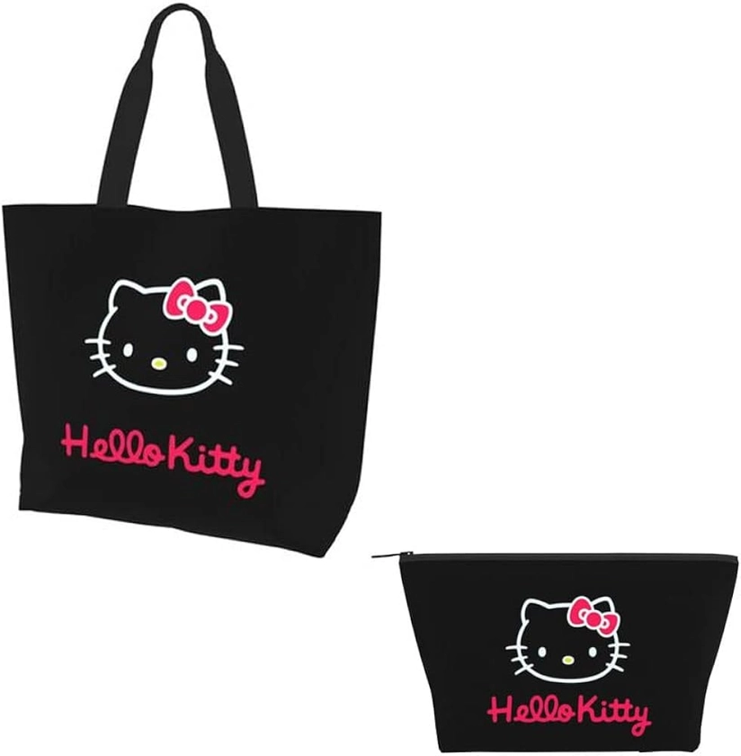 Tote Bag For Women Shoulder Bags Shopping Handbags with Cosmetic Big Makeup Bags Cosmetic Storage Bag