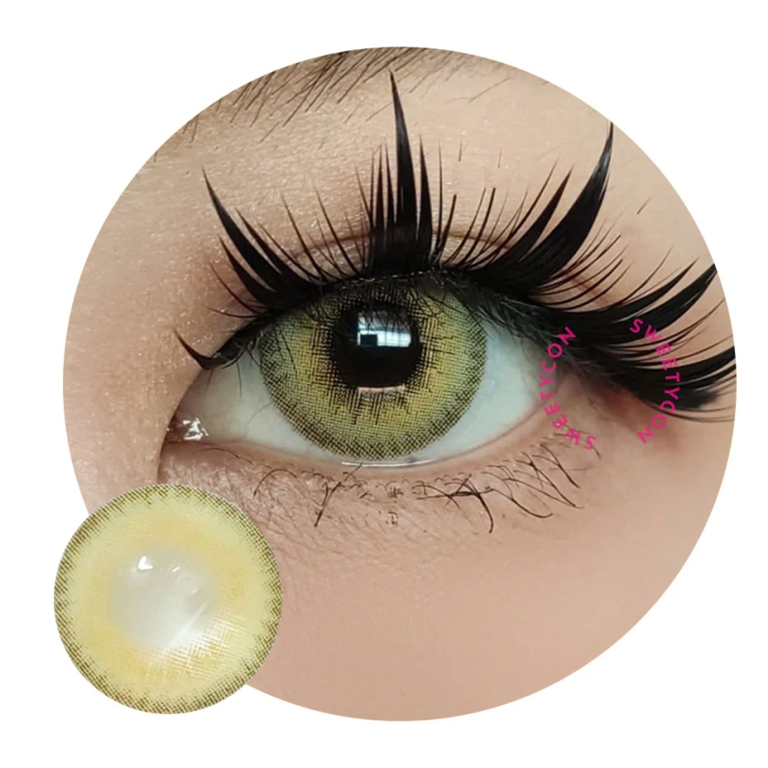 Brown Green Colored Contacts: Enhance Your Eyes with Stunning Color Lenses