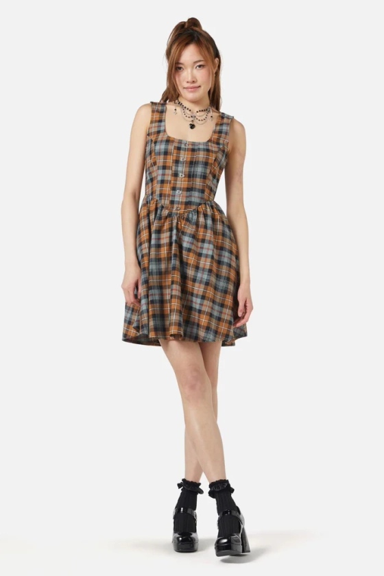 Kit Tartan Corset Dress