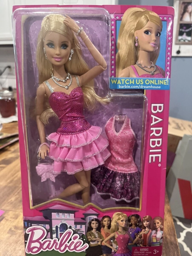 Barbie Doll Life in the Dreamhouse Barbie by Mattel NRFB. Mint Condition