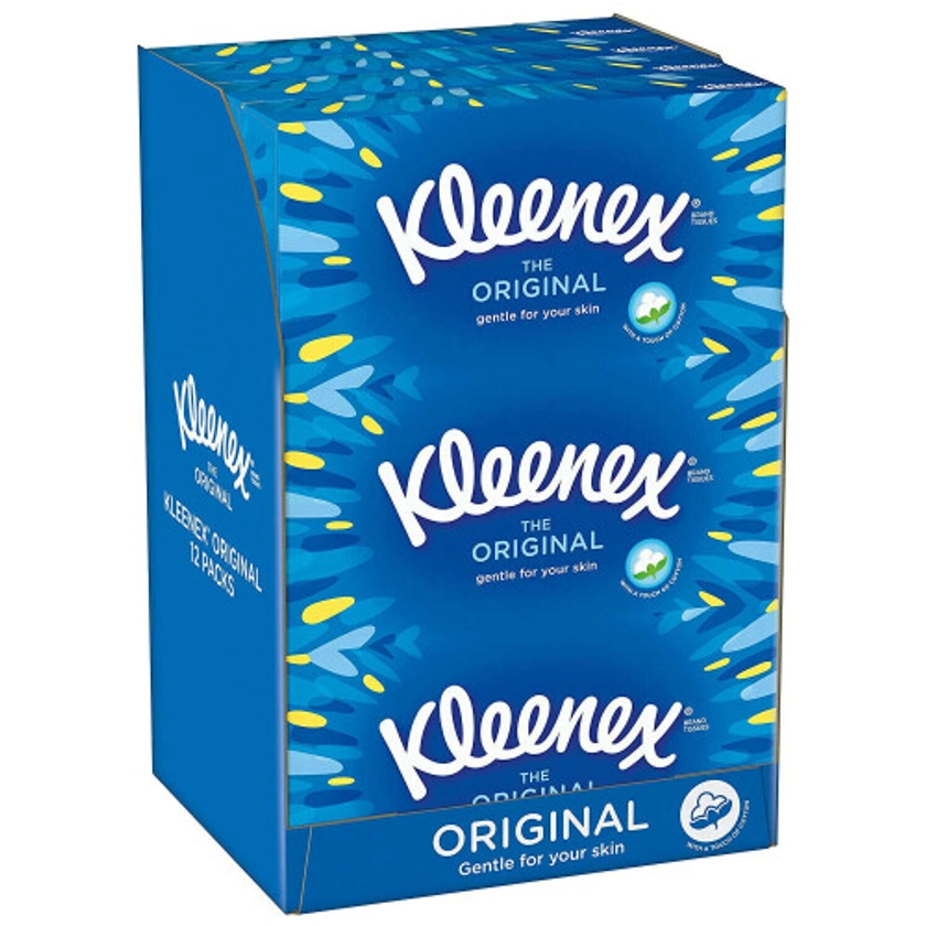 (Original - 12 Boxes) Kleenex Facial Tissues on OnBuy