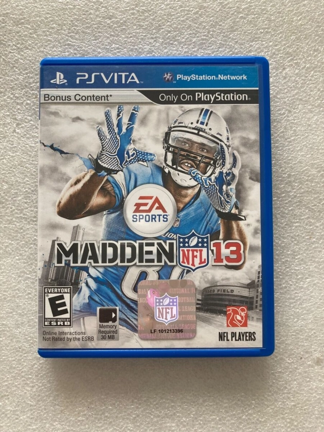 Madden NFL 13 - Sony PlayStation Vita / PS Vita - NTSC-U