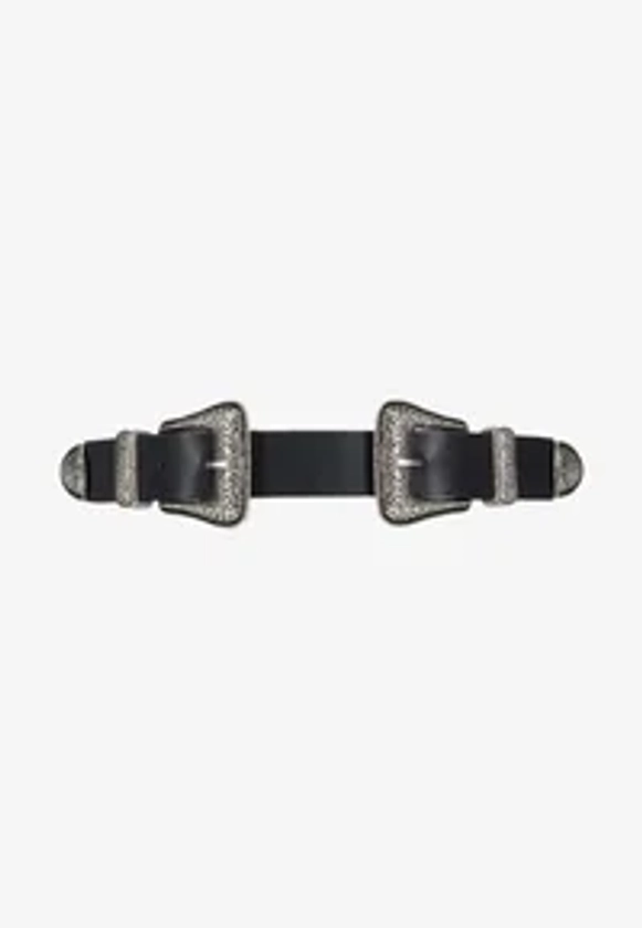 The Kooples Ceinture taille haute - black/noir - ZALANDO.FR