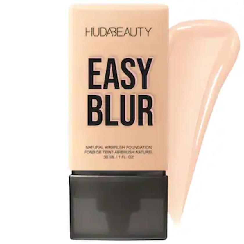 Easy Blur Natural Airbrush Foundation with Niacinamide - HUDA BEAUTY | Sephora