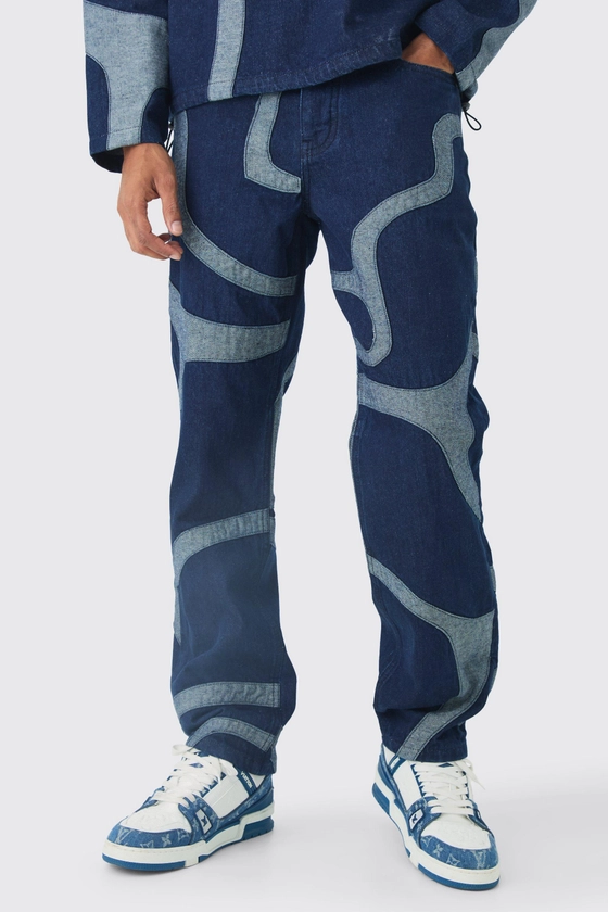 Jean large patchwork