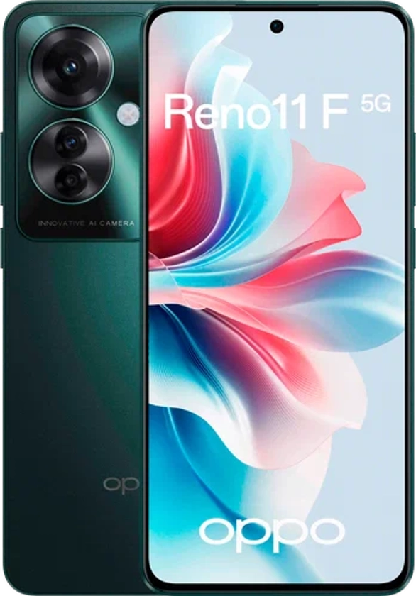Смартфон OPPO Reno11 F 5G 8/256 ГБ Global, Dual nano SIM, palm green