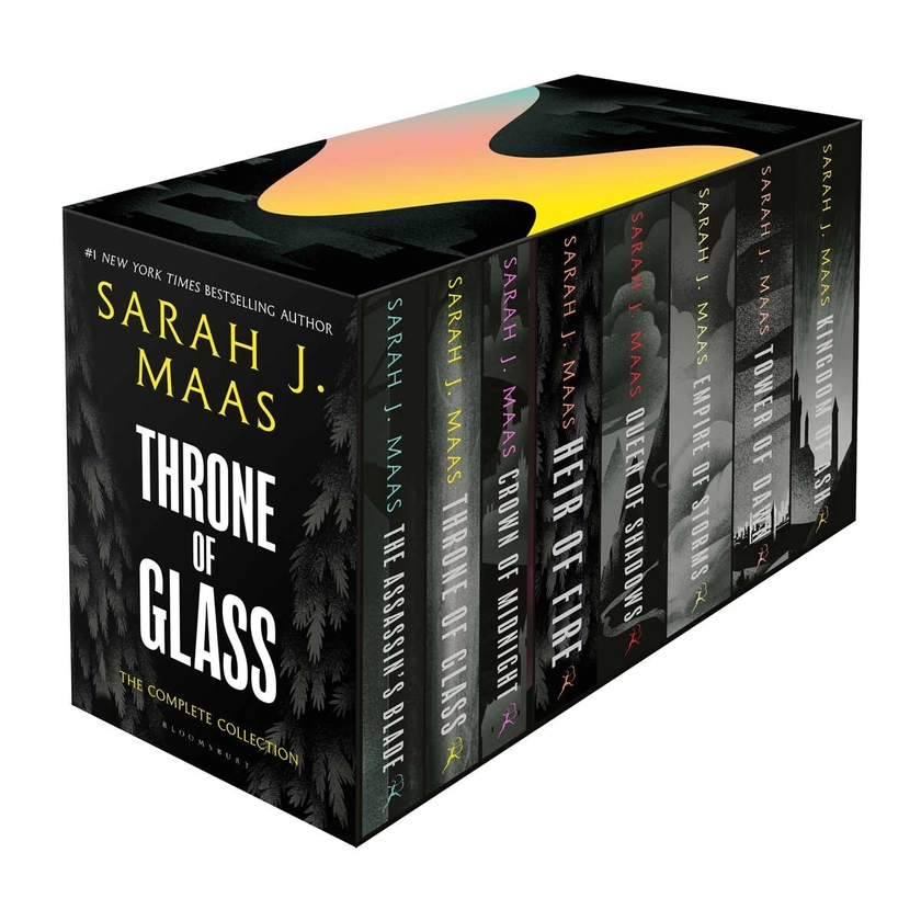 Throne of Glass x8 Book Box Set by Sarah J. Maas | Costc...