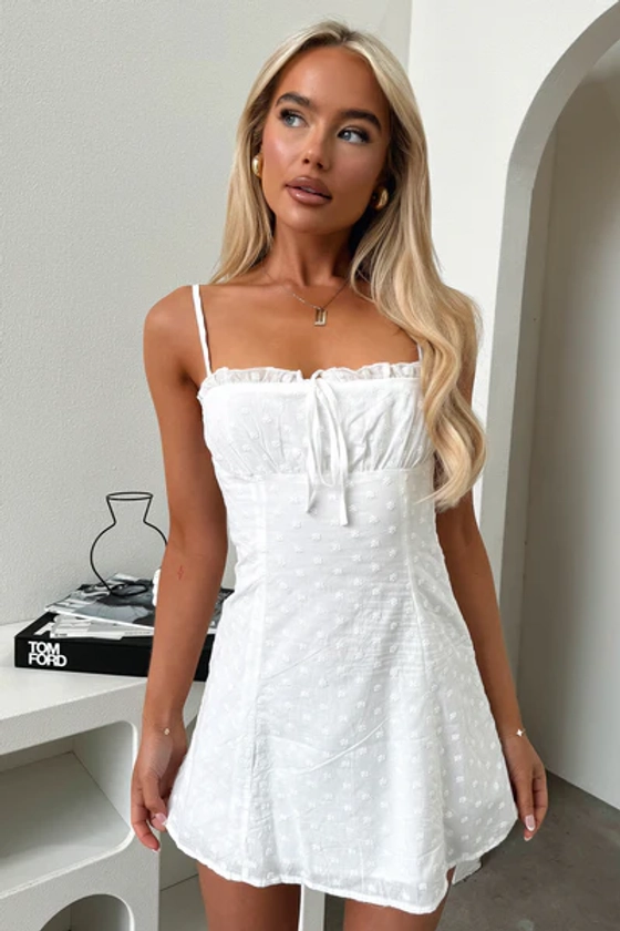 Takiyah Dress - White